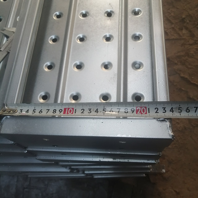 1m Scaffolding Galvanized Steel Plank