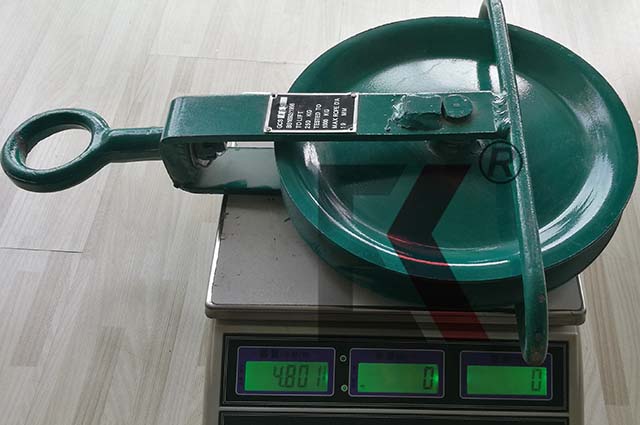 Scaffolding Accessories Steel Powder Coating Hoist Gin Wheel from China ...