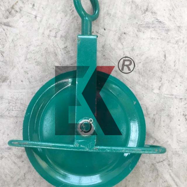 Scaffolding Accessories Steel Powder Coating Hoist Gin Wheel from China ...
