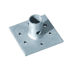 150mm HDG Base Plate for Construction