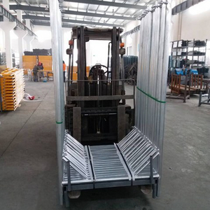 HDG Hot Dipped Galvanized Spring Rivet Lock Frame Scaffolding